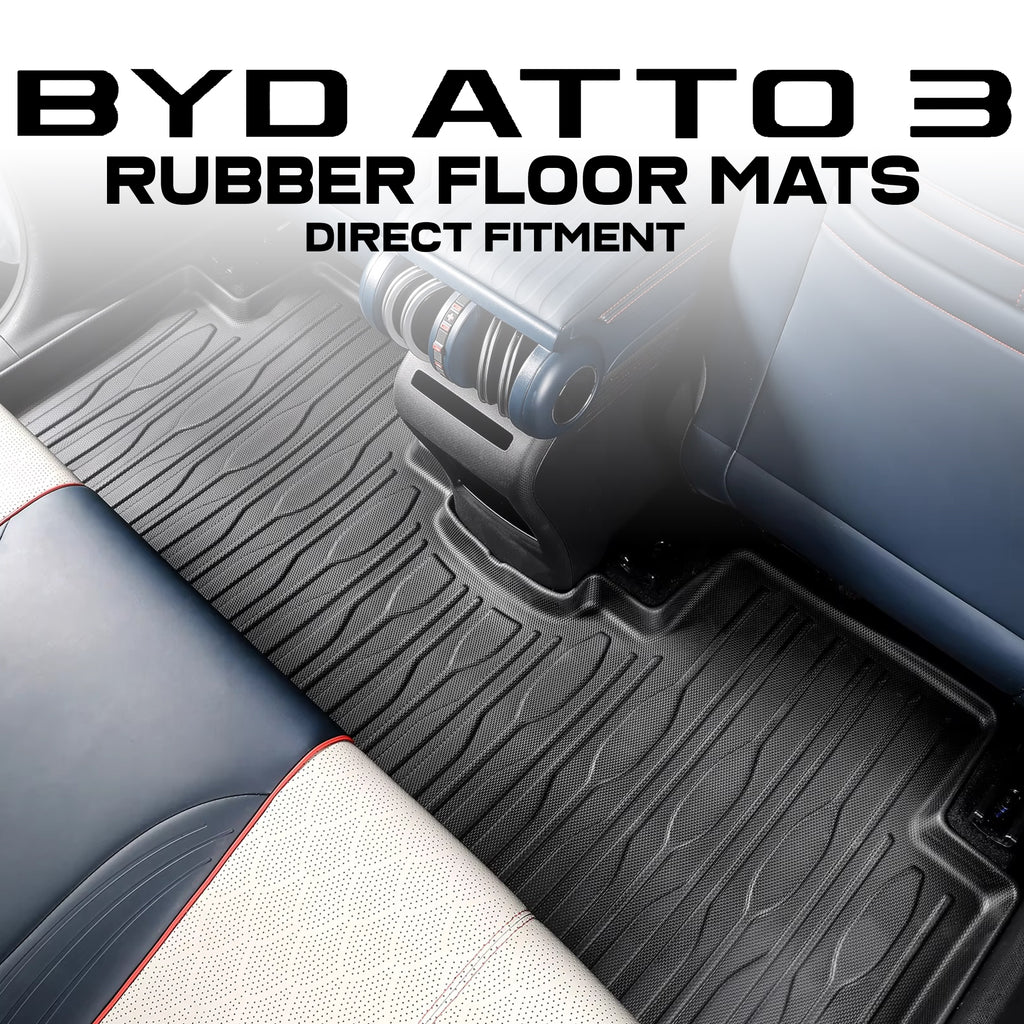 Atto 3 Rubber Floor Mats