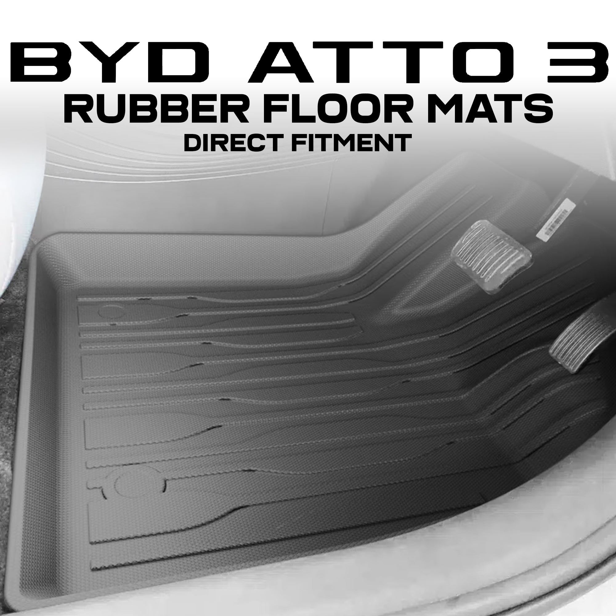 Atto 3 Rubber Floor Mats