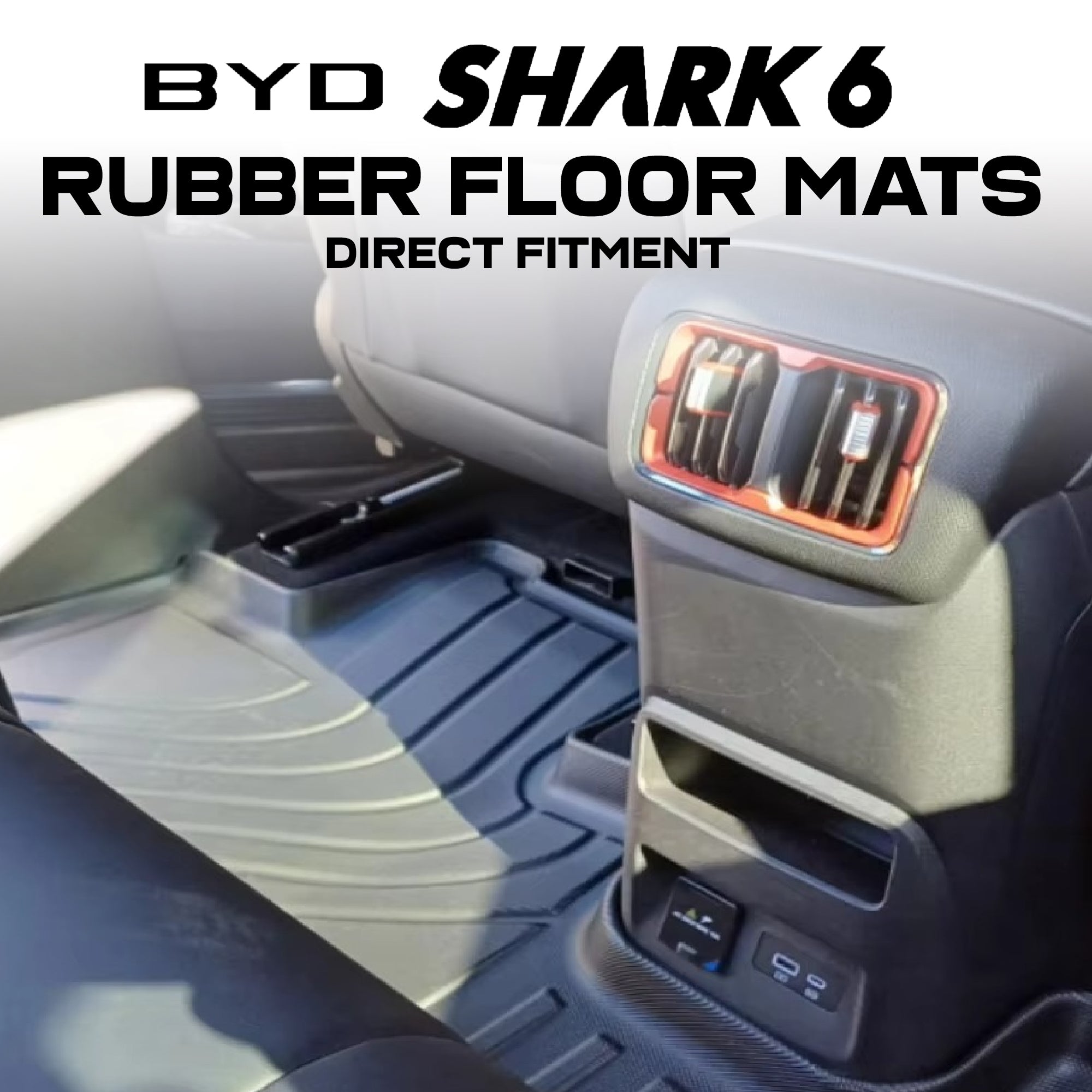 Shark 6 Rubber Floor Mats