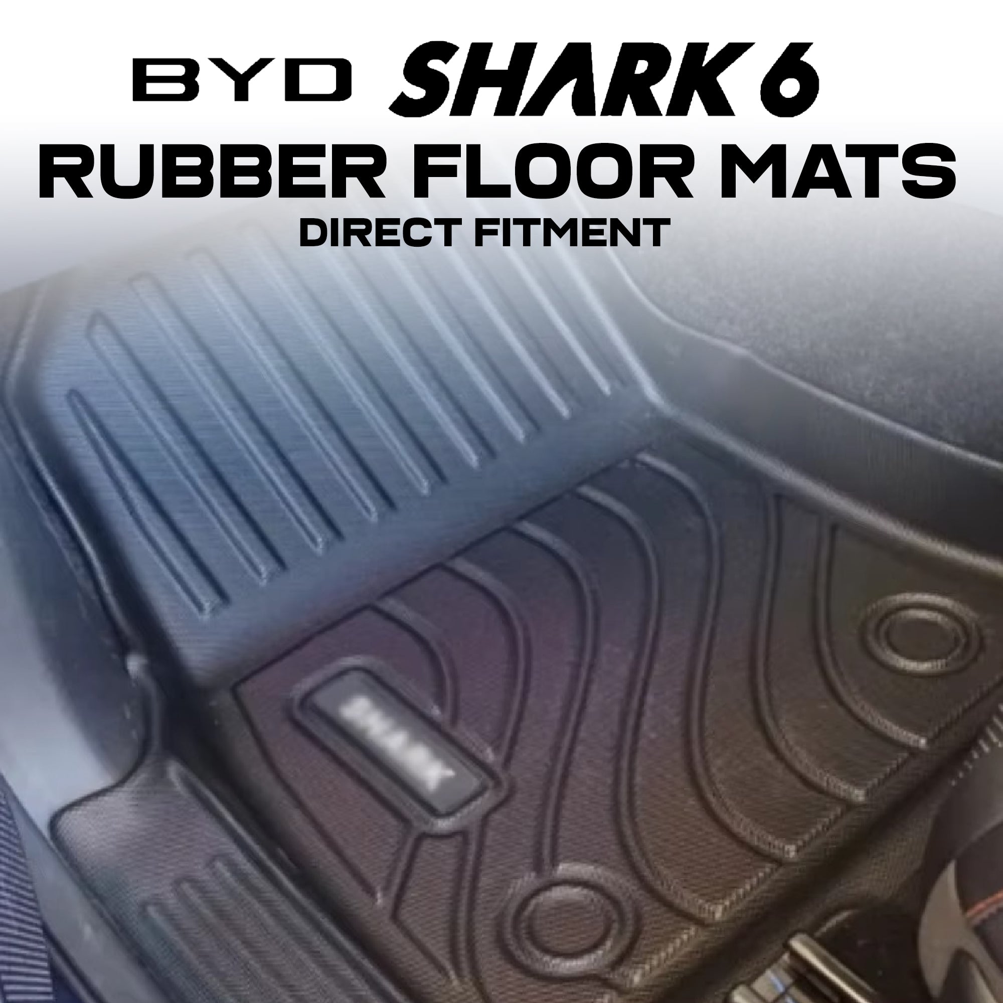 Shark 6 Rubber Floor Mats