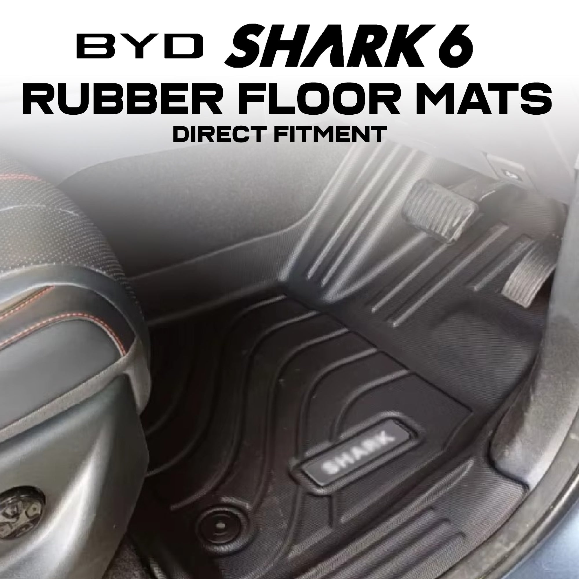 Shark 6 Rubber Floor Mats
