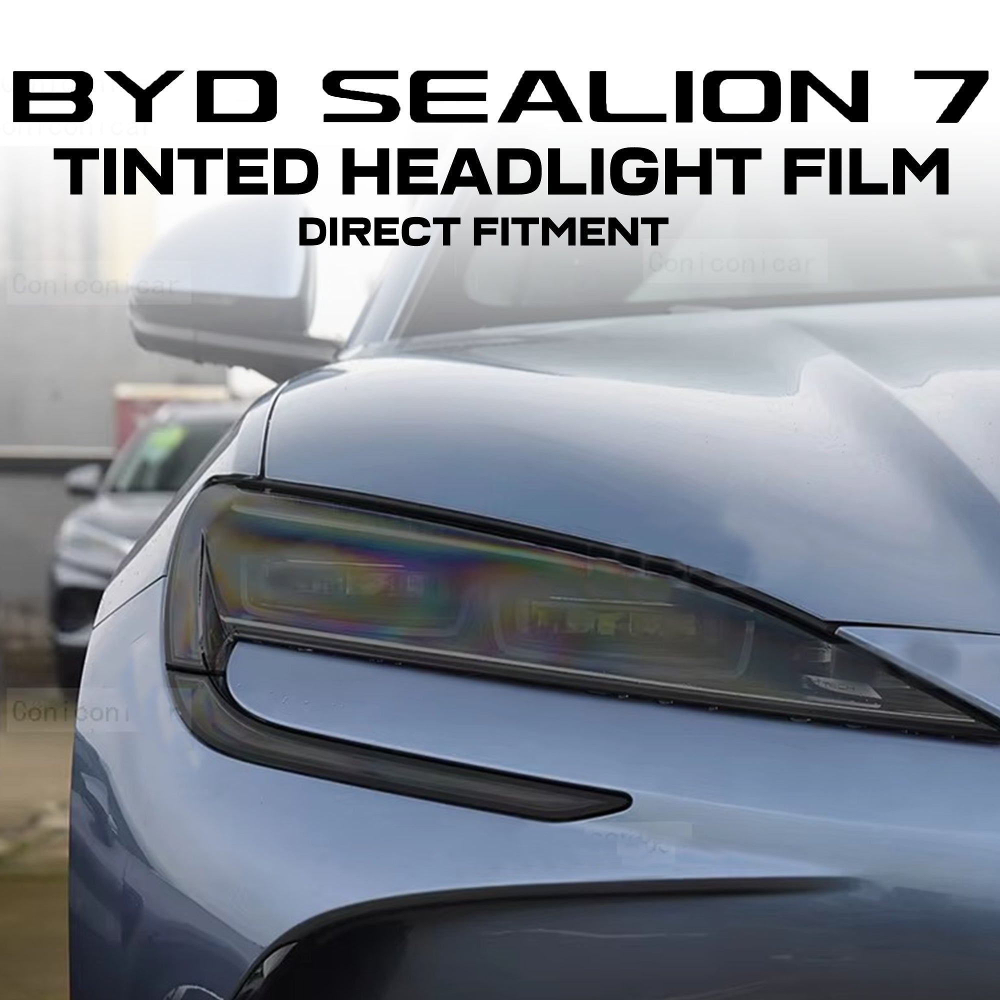 Sealion 7 Headlight Tint Film
