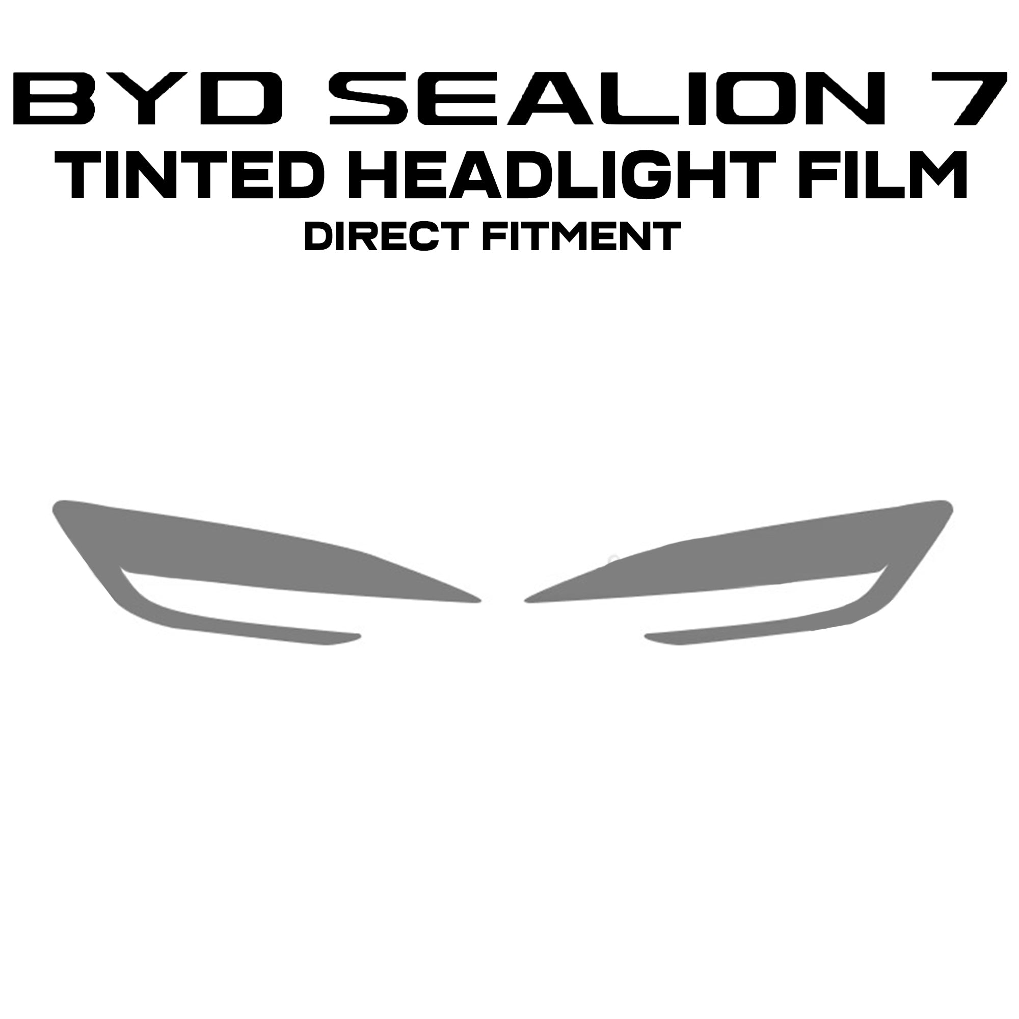 Sealion 7 Headlight Tint Film