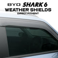 Shark 6 Weather Shields